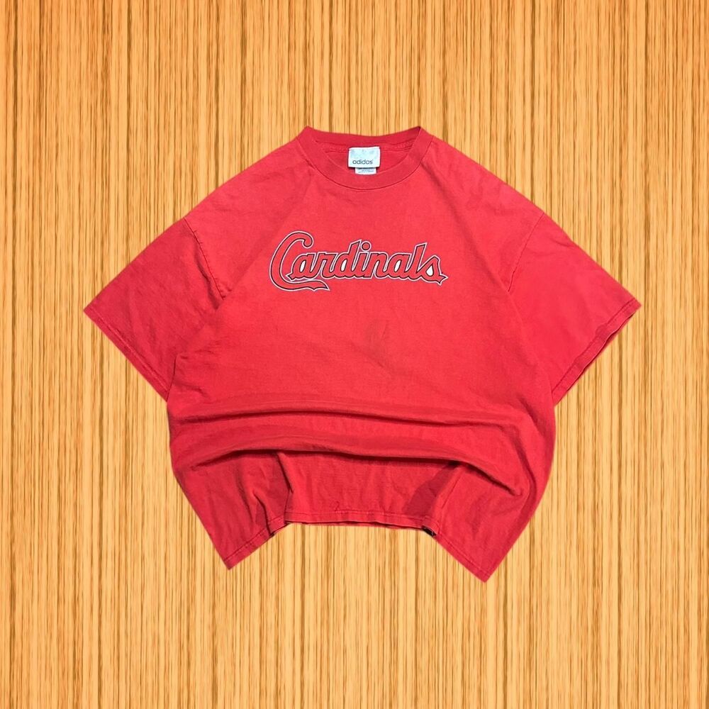 Adidas St. Louis Cardinals Red MLB Baseball Graphic T-Shirt